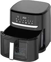 Healthy Choice 1700W 10L Digital Air Fryer – Large Capacity, Viewing Window, Adjustable Temperature & Timer, Multifunctional for Frying, Baking, Roasting, and Grilling, Easy to Clean