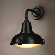 Catalina Exterior Wall Light Black Brass - ELPIM31328BLK