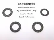 DAIWA REEL PART Millionaire SMF250 - (4) Smooth Drag Carbontex Washers #SDD113
