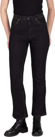 Knox Cartmel Kick Ladies Motorcycle Jeans, black, Size L for Women