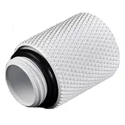 Bitspower G1/4" Deluxe White IG1/4" Extender-20MM [BP-DWWP-C61]