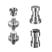 Universal Camera Conversion Screw 4 Male to 3/8 4 Male Screw Tripod Monopod