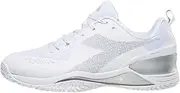 Diadora Blushield Torneo 2 AG Wide Men Shoes (White/White/White) (White/White/White, US Footwear Size System, Adult, Men, Numeric, Medium, 7.5)