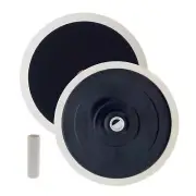 7" Hook & Loop Polisher Buffer Backing Plate Pad, Attach Foam Wool Polishing Pad