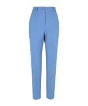 Dolce Gabbana Pressed Crease Tailored Trousers IT40,IT44,IT38 light blue