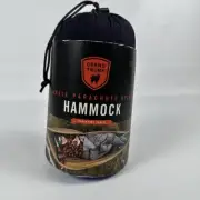 Grand Trunk Parachute Nylon Single Hammock- Royal Blue 400 lbs Max Triple Stitch