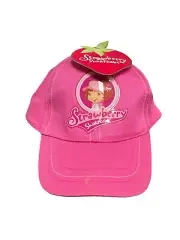 vintage strawberry shortcake baseball hat cap youth little girls OSFA NWT 2005