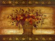 Art Mural Ceramic Backsplash Bath Decor Tile #350