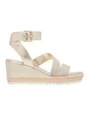 [Nine West] Plia Wedge in Gold