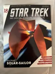 Eaglemoss Star Trek Official Starships Magazine #18 Bajoran Solar-Sailor