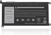 42WH Replacement Battery for DELL WDXOR 11.4V Compatible with Dell Inspiron 13 7368 7378 15 5565 5567 5568 5578 17 5765 5767 7368 7378 7560 7570 7579 7569 WDX0R 3CRH3 P69G001 T2JX4 C4HCW 0C4HCW FC92N