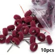 10pcs Brush Scouring Pad Abrasive Wheel Nylon Sanding Buffing Polishing Wheel