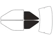 Avery Dennison NR Nano Ceramic IR Window Tint Kit Compatible with Hyundai Scoupe