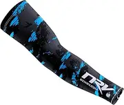 [NRV] Gaming Compression Sleeve - Legacy Edition - Optimize Your Game with Comfort and Style - Designed by Professional Players - Durable, Breathable and Friction Free, blue, Medium