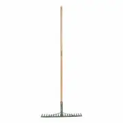 Cyclone 18T Trade Rake with Timber Handle