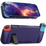 Flip Case for Nintendo Switch 2017 Protective Soft TPU Shell with Ergonomic Grip