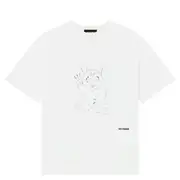 [We11done] White Washed Basic T-Shirt