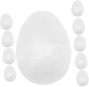 Vaguelly 10-piece Easter Egg Decorations Fillable Plastic Eggs Easter Egg Hunt Supplies Party Favors Decorative Easter Basket Fillers