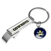North QLD Queensland Cowboys NRL Metal Keyring Bottle opener with Pendant