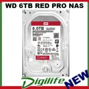 Western Digital WD 6TB Red Pro 3.5" SATA Internal NAS Hard Drive HDD WD6005FFBX