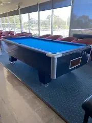 8 Foot Slate, Coin Operated, Pool Table