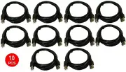 10 Pack 10FT Shielded USB 2.0 A Male to B Male Cord Cable Modem Printer Scanner