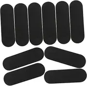 COSMEVIVI 10Pcs Grip Tape Foam Skid Adhesive Stickers for Enhanced Control Easy to Apply Finger Skateboard Accessories for Daily Use and Replacement