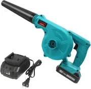 Cordless Leaf Blower,2-In-1 Electric Handheld Sweeper/Vacuum with 18V 2.0Ah Lith