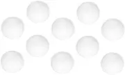 GOOHOCHY 10Pcs Acrylic Convex Lens Magnifying Accessories for Viewing Durable and Safe Double Convex Magnifier for Hobbies Crafts and Reading