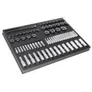 Powerbuilt 85 Piece Metric Master Socket Set - 949008
