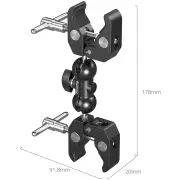 SmallRig Double Head Crab-Shaped Clamp 5331