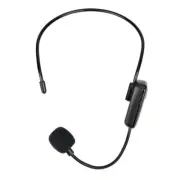 FM Wireless Microphone Headset with Microphone Support 87.5MHz-108MHz Radio FM