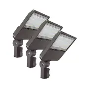 LED Parking Lot Lights 150W, 170LM/W IP67 Waterproof Efficient Dusk to Dawn O...