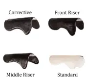 Seat Saver Thick Gel Horse Riding Comfy Maximum Support Shock Absorbing Half Pad