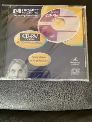 HP CD-ReWritable Media Hewlett Packard CD-RW 650MB/74MIN 4X C4404A