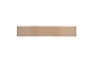 Mikasa Frayed Jute Lightweight Dining Table Runner, Natural, 230 x 33cm
