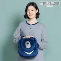 在飛比找誠品線上優惠-YVONNE COLLECTION黑熊暖手枕-丈青藍