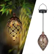2025 Suitable Solar lantern for outside, solar lantern hanging, decoration metal solar lamp garden lantern for out