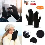 Winter Knit Magic Gloves Warm Full Finger Touch Screen Gloves For Men And Women