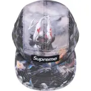 Supreme Frank Frazetta Box Logo Camp Cap - Black - DSWT NEW FREE SHIPPING