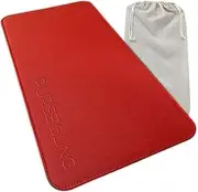 Purse Bling Base Shaper for Neverfull GM, Bag Shaper for LV Never full Bags and other LV Totes, Vegan Leather (Red, GM)