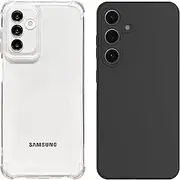 2-Pack Case For Samsung Galaxy A15, [Life time Support] Pack of 2 Samsung Galaxy A15 Phone Cases, Shockproof Silicone Protective Phone Covers For Samsung Galaxy A15 5G (Samsung Galaxy A15)