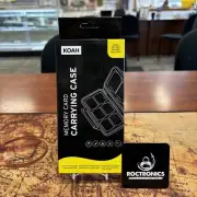 Koah Pro 2 in 1 Aluminum Shell Card Reader and Rugged Memory Card Storage Case