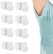 GYWHOOFT Pack of 120 Sweat Pads, Disposable Underarm Pads, Underarm Sweating Pads for Men and Women, for Absorbent Sweat Deodorant (White)