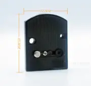 FotoPanda Quick Release Plate for Manfrotto 410PL-14 MH057MO 410405 808RC4