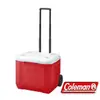 ├登山樂┤美國 Coleman 56L行動拉桿托輪冰箱 # CM-27864 美利紅