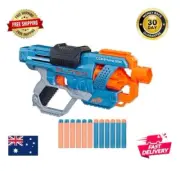 Dart Gun Nerf Elite 2.0 Commander RD 6 Blaster Kids 12 Official Nerf Darts Age8+