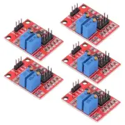 5Pcs NE555 Pulse Module Frequency Adjustable Module Wave Signal Generator Tool