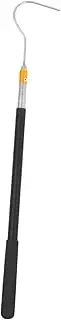 GANAZONO Snake Accessories Telescoping Snake Catcher Pole Stainless Steel Hook Tool for Safe Snake Capture