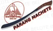 Condor TOOL & KNIFE 17" Parang Machete Leather Sheath Carbon Steel 60940